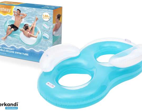 Inflatable Swimming Ring Water Chair Double Bestway 43009