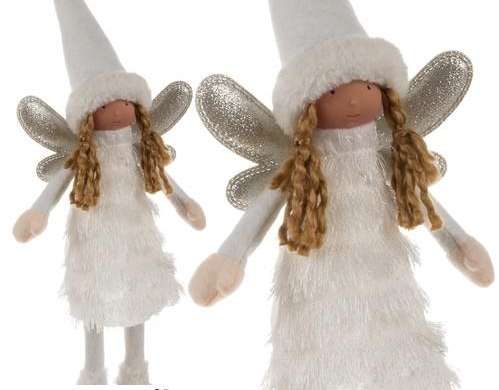 Weihnachtsfigur "Fee" weiß Ruhhy 22342