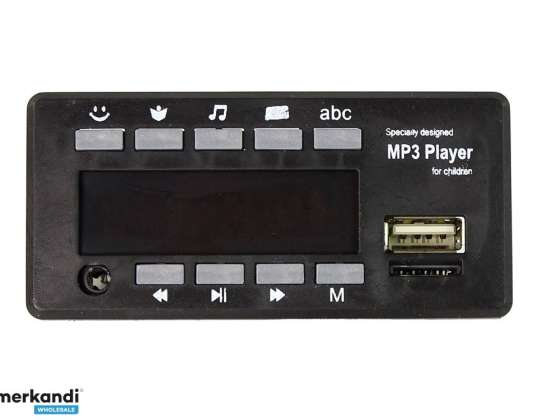 Musikkpanel for A011 24V batterikjøretøy