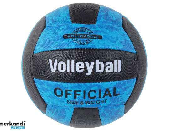 Volleyball blå-svart størrelse M. 5 Farge