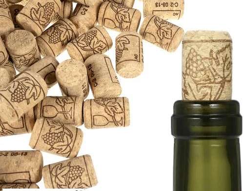Wijnfleskurken 100 stuks. Ruhhy 22876