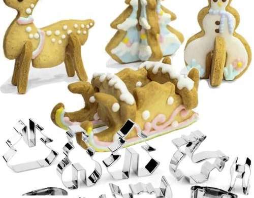 Christmas Cookie Cutter Set Ruhhy 22015