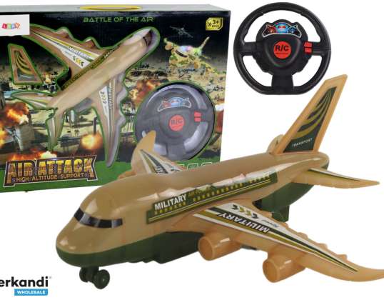 R/C Airplane Remote Controlled Military Camo Lights Remote Control