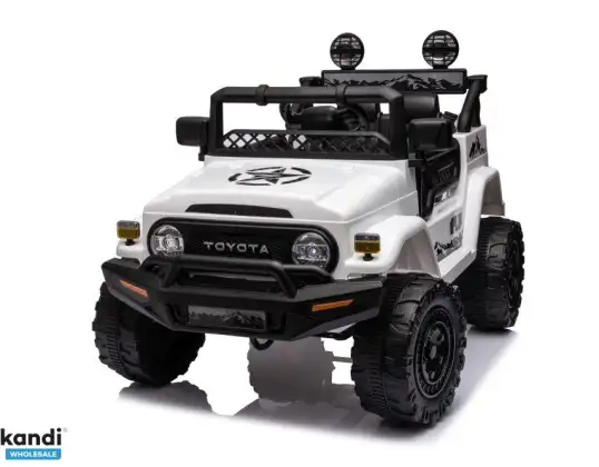 Auto Na Akumulator Toyota FJ Biała 4x4