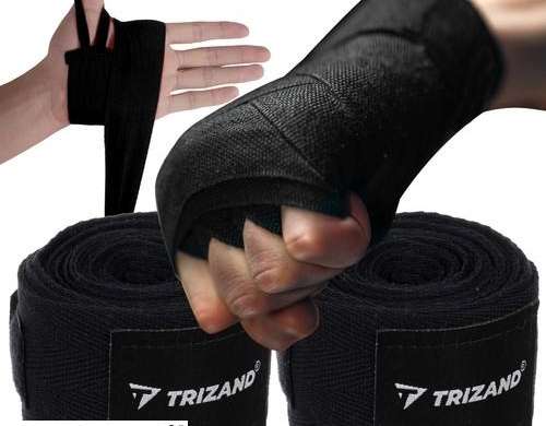 Boksbandages 4m x 2st. Trizand 23015