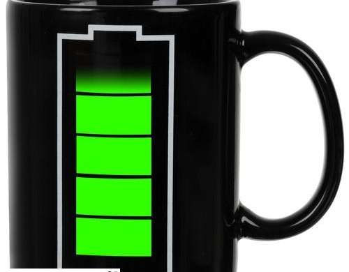 Magisk krus batteri 330ml Ruhhy 22103