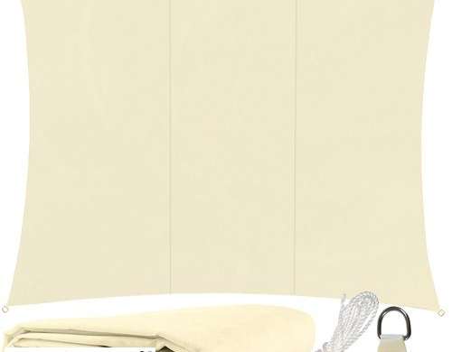 Telo Ombreggiante 4x3m Beige Gardlov 23144