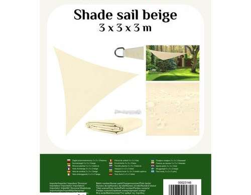 Telo da Sole 3x3x3 Beige Gardlov 23146