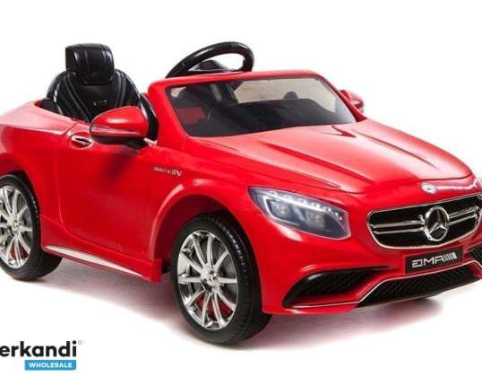 Mercedes S63 AMG rosso