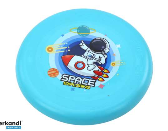 Disco Volante Frisbee Cosmonauta Blu 20cm