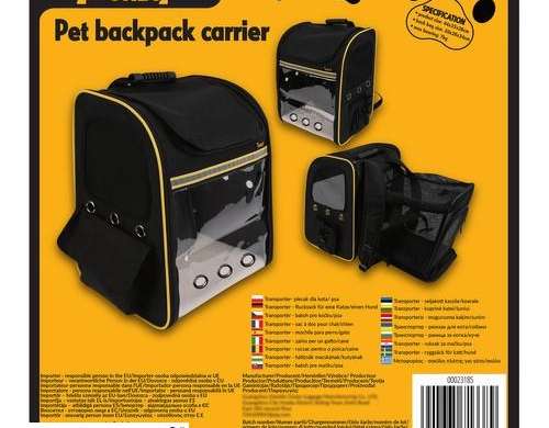 Transporter Rucksack für Katze/Hund Purlov 23185