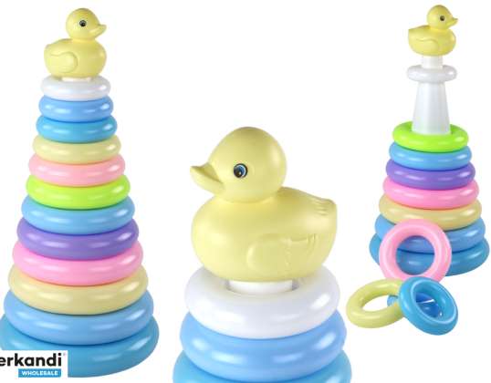 Pyramid Duck Jigsaw Puzzle 12 Circles 39cm x 17.5cm x 17.5cm