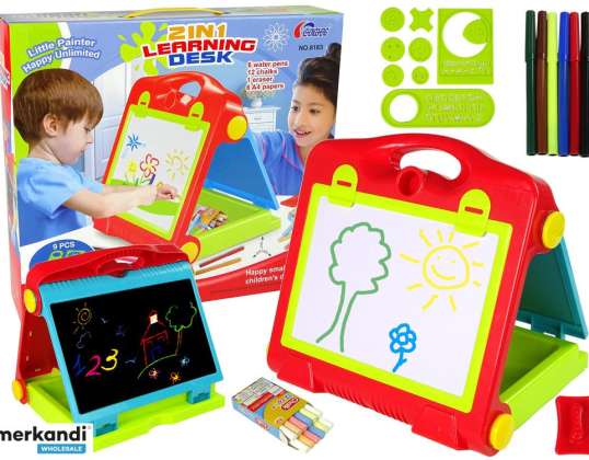 Double-Sided Folding Board 2in1 For Chalk