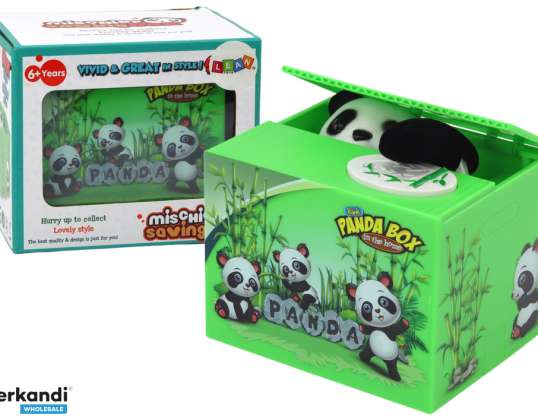Sparschwein Panda lernt Teddybär zu retten Grüne Box