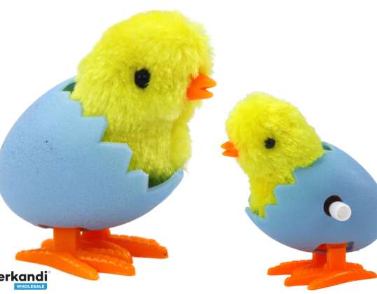 Pollo Saltarín En Cáscara De Huevo Enrollado Peluche Amarillo