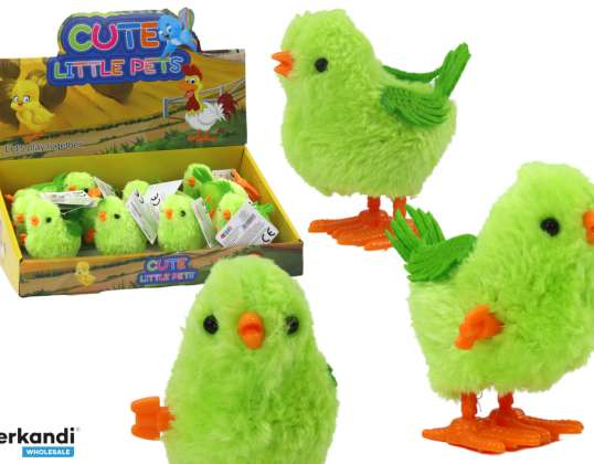 Jumping Chicken Toy Wind-up Action Figure Green