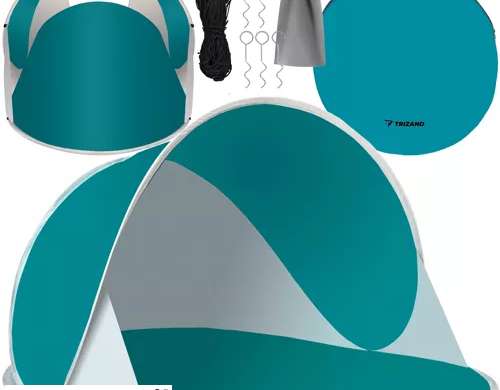 Strandzelt 190x86x120cm Trizand 23856