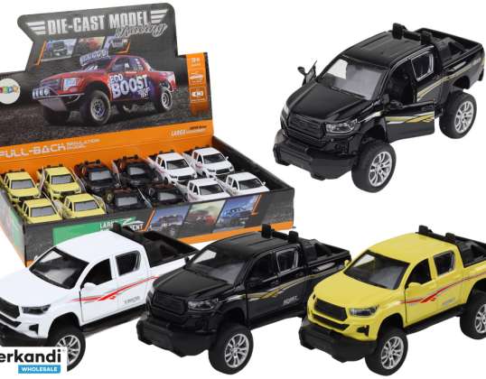 Aluminium Off-Road Auto Lente Wit Zwart Geel