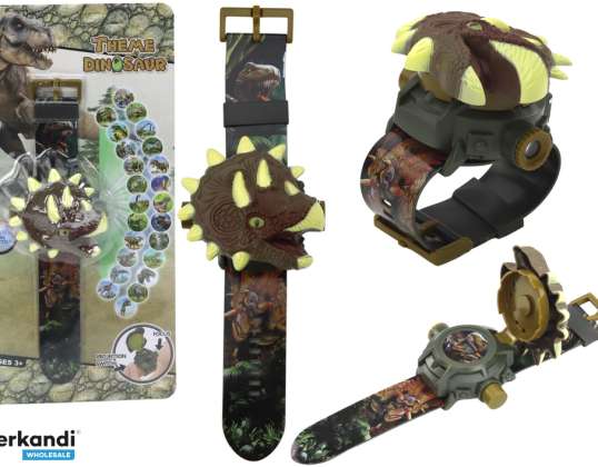 Watch 3D Projector Dinosaur Triceratops 22cm x 5cm x 3cm