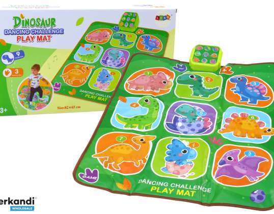 Interactieve mat Dance Challenge Dinosaurussen 5 spelmodi