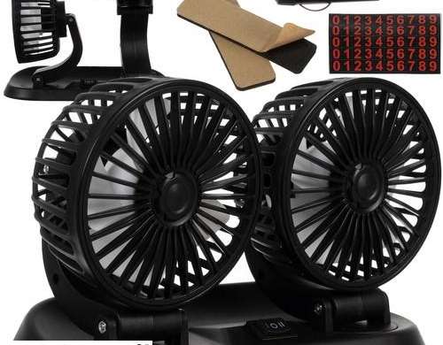 Xtrobb Double Car Fan 23222