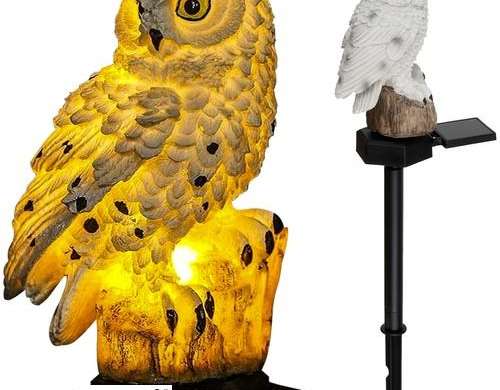 Solar Garden Lamp Owl Gardlov 23847