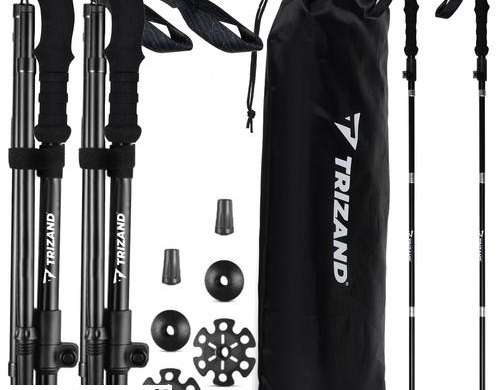 Bâtons de trekking accessoires 2 pcs Trizand 24396