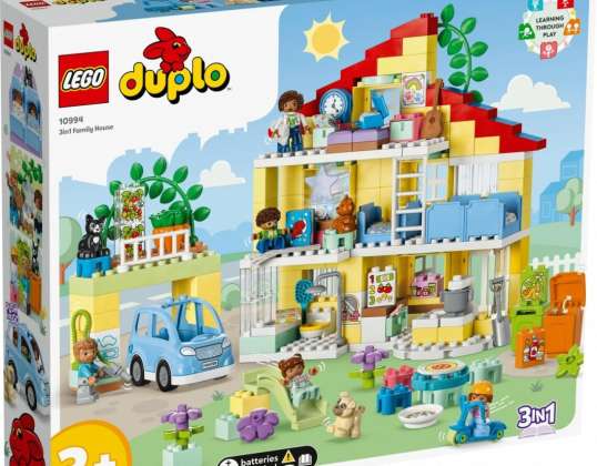Duplo 10994 Rodinný dům 3 v 1