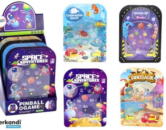 Pocket Game Pinball Flipper Cosmos Dinosaurs Ocean