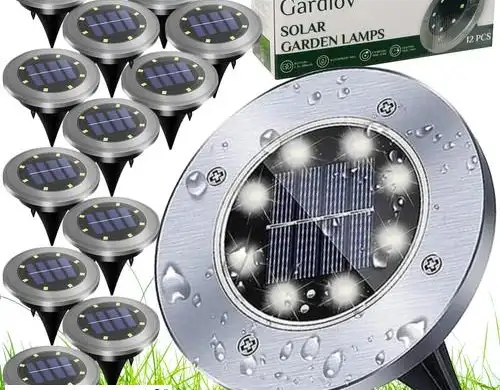 Lampki solarne ogrodowe   12 szt. Gardlov 24001