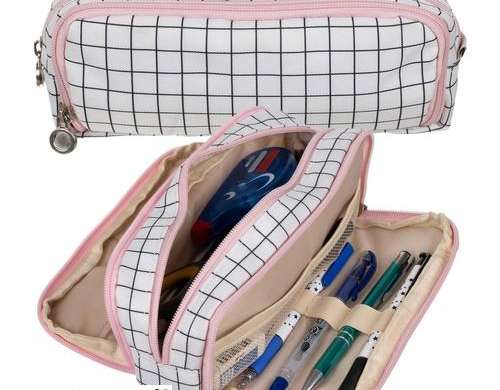 Trousse pliable triple à rayures Maaleo24514