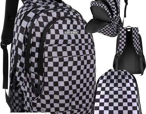 Рюкзак 30л шахматный Kruzzel 24531