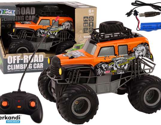 RC Off-Road Car Remote Controlled 1:16 Orange