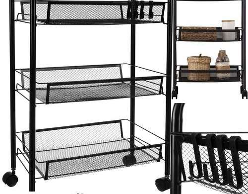 Ruhhy rack de cozinha móvel 24749