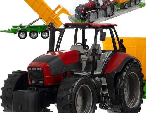 Farm tractor with trailer 24711