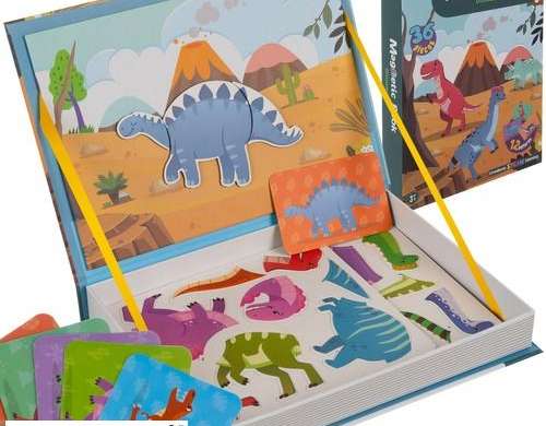 Dinosaurs Magnetic Jigsaw Puzzle 24730