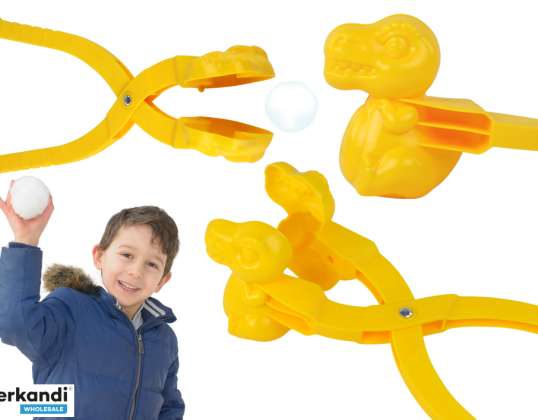 Schneekomet Zum Schnee Maschine Zum Schneekugeln Machen Dinosaurier Gelb