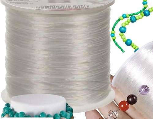 Gummiband zur Herstellung von Armbändern 40m Kruzzel 24753
