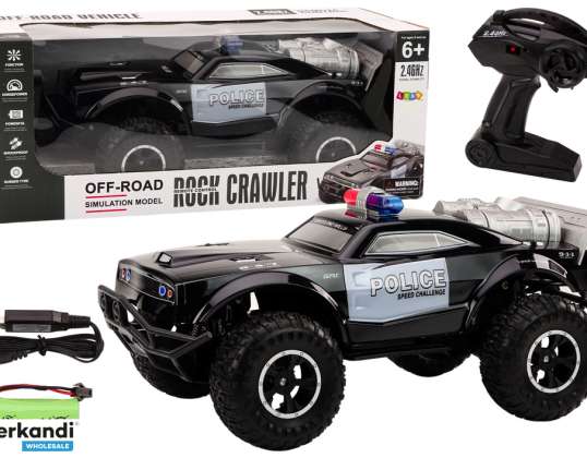 Auto della Polizia Fuoristrada Radiocomandata RC 1:8