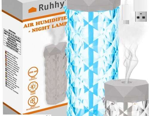 Humidificateur et lampe de nuit Ruhhy 24625