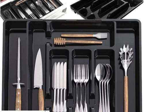 Plastikinė organizatorinė dėžutė į stalčius Ruhhy 24748