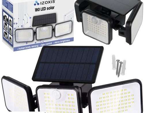 Lampe solaire 180 LED Izoxis 24889