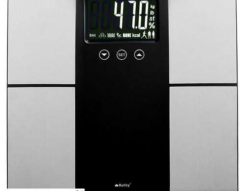 Analytische Badezimmerwaage LCD Ruhhy 24638