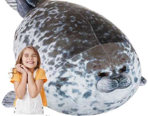 Maskottchen Robbe 60 cm Kruzzel 24644