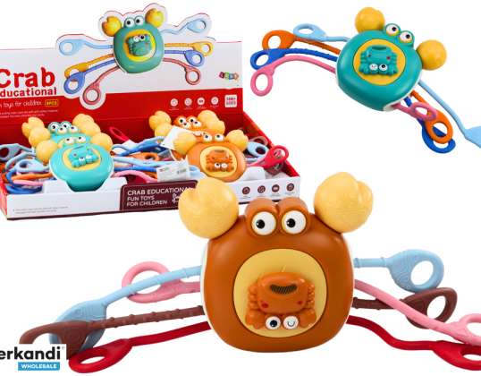 Cangrejo Educativo Sensorial Interactivo Mordedor Para Niños