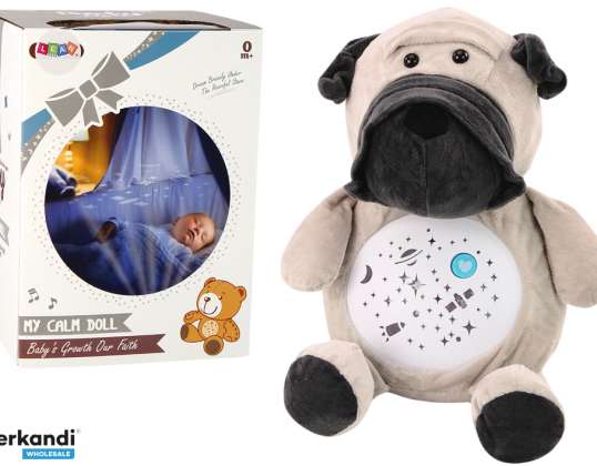 Osito de Peluche para Dormir con Luces y Sonidos, Modo Nocturno y Diurno