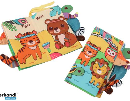 Libro Educativo Suave Animales Susurrantes Selva