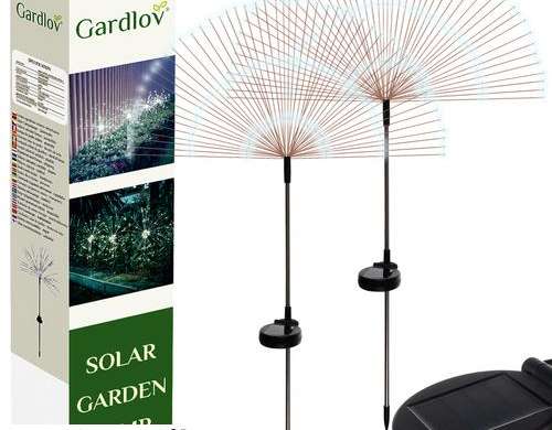 Solar garden lamp with dandelions Gardlov 25477