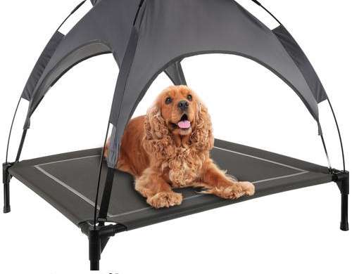Cama de cão coberta Purlov 25428