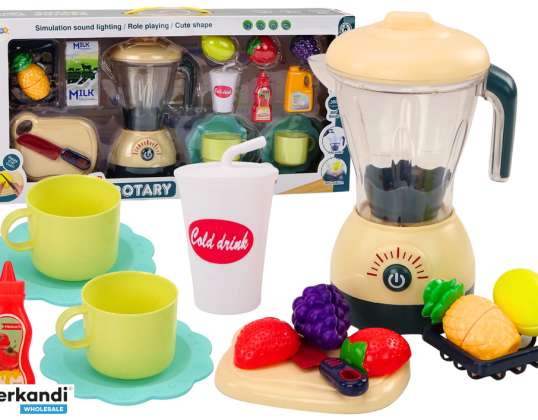 Set Electric Blender Fructe Pentru Tăiere Lumini Sunete